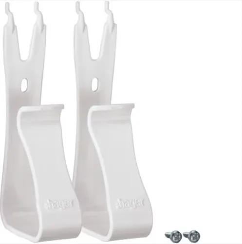 Hager VZ02MM Multimedia-Halter 2-fach