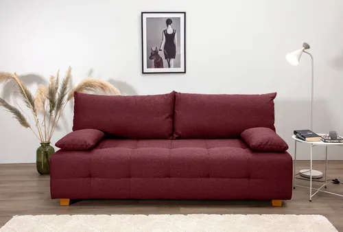 COLLECTION AB Schlafsofa Bella in lila von Collection AB