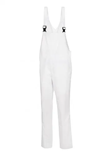 BP 1675-558-21-3XLn Unisex Latzhose in weiß von BP