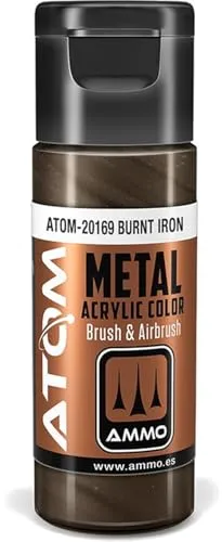 Mig Jimenez ATOM METALLIC Gebranntes Eisen