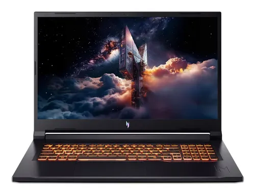 ACER Nitro V 17 (ANV17-41-R55T) - Gaming-Notebook mit Ryzen 7 - Leistungsstarkes 17,3 Zoll Gaming-Notebook mit Full HD-Display, AMD Ryzen 7 260 und NVIDIA GeForce RTX 5070 für beeindruckende Grafiken und schnelles Gameplay. Ideal für Gamer und kreative Anwendungen.