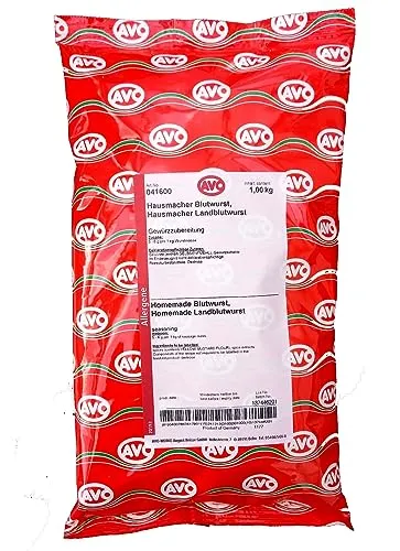 AVO Hausmacher Blutwurst Gewürzzubereitung 1kg | Blutwurst Gewürz | Rotwurstgewürz