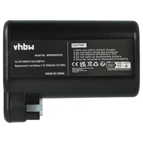 vhbw Akku kompatibel mit Electrolux Pure i9, PI91, i9.2 Saugroboter (2600 mAh, 7,2 V, Li-Ion)