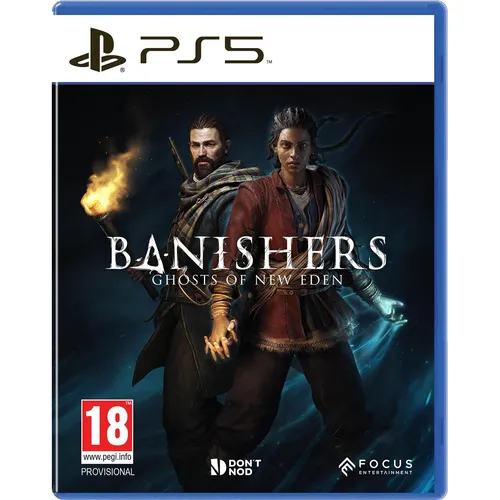 Banishers: Ghosts of New Eden - PS5 - Action-Rollenspiel für PS5, tauche ein in eine fesselnde Einzelspieler-Story in einer mystischen Welt, herausgegeben von Focus Entertainment.