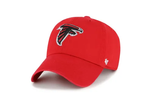 '47 Brand NFL Cap Atlanta Falcons - Klassisches Baseball Cap mit verstellbarem Strapback - Baseball Caps - Hochwertige Kappe mit Atlanta Falcons Stickerei, aus 100% Baumwolle, ideal für NFL-Fans und anpassbar durch den Strapback-Verschluss.