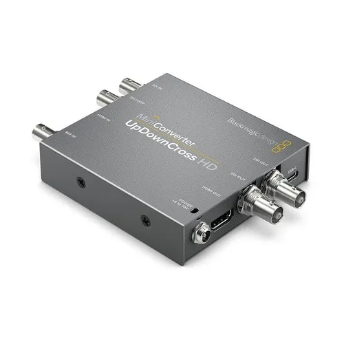 Blackmagic Design Mini Converter UpDownCross HD B-Stock - B-Stock Mini Converter für SD- und HD-Videoformate; hochwertige Teranex-Algorithmen für perfekte AV-Synchronisierung und Multirate-Unterstützung; ideal für professionelle Videoanwendungen