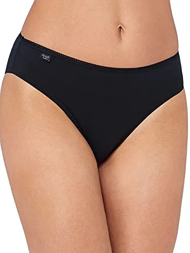 sloggi Damen 24/7 Cotton Tai C3P Slip, Black, 38 von sloggi