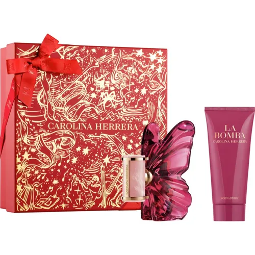 Carolina Herrera La Bomba Geschenkset - Damendüfte: Edles Eau de Parfum Spray 50 ml und reichhaltige Body Lotion 100 ml für ein luxuriöses Dufterlebnis.