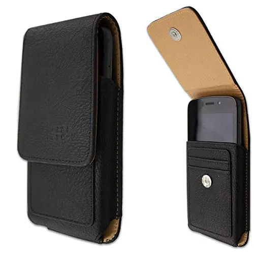 caseroxx Handy Tasche Outdoor Tasche für Samsung Galaxy S10 Plus, mit drehbarem Gürtelclip in schwarz