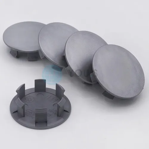 Nabenkappen Nabendeckel Felgendeckel 59,5 - 46,5 mm - silber 5 x