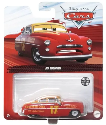 Jet Robinson #17 Disney Pixar Cars FLL67, Auto, 3 Jahr(e), Metall, Kunststoff, Mehrfarbig, Mattel