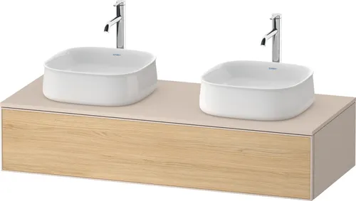 Zencha Konsolenwaschtischunterbau 1300x550mm mit Auszug