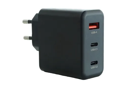 keepdrum keepdrum USB Mehrfach-Schnell-Ladegerät GaN40 40 Watt USB-Ladegerät (Smartphone Laptop Powerbank Tablet uvm, Schnelladen)