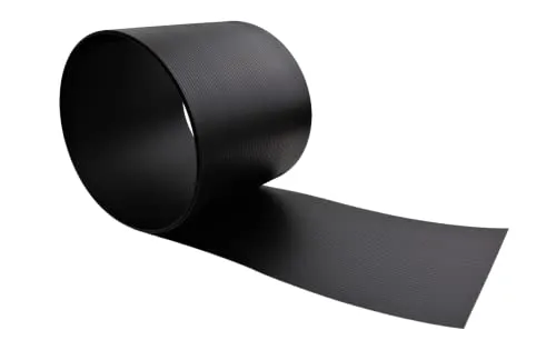 PREMIUM PP Sichtschutzstreifen für Doppelstabmatten Farbe Schwarz RAL 9005 Sichtschutz Streifen Zaun 2535 x 190 x 1,35 mm 1 Stück