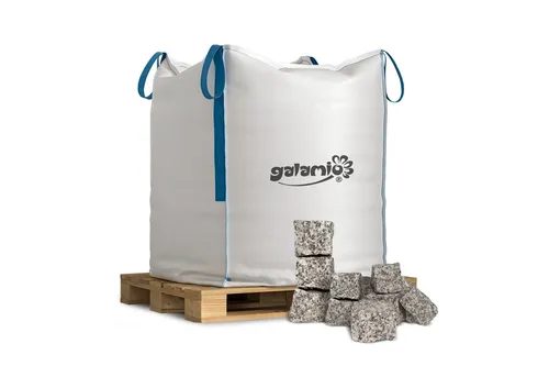 GALAMIO Stein Granit 4/6 gespalten in grau von Galamio
