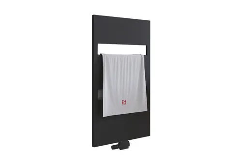 Schulte Badheizkörper Turin, 114x50 cm, Schwarz, Handtuchwärmer - Der Schulte Badheizkörper Turin vereint modernes Design mit praktischen Funktionen. Ideal für Ihr Badezimmer, sorgt er für wohlige Wärme und bietet Platz für Handtücher. Einfache Montage und hochwertige Verarbeitung garantieren langanhaltenden Komfort.