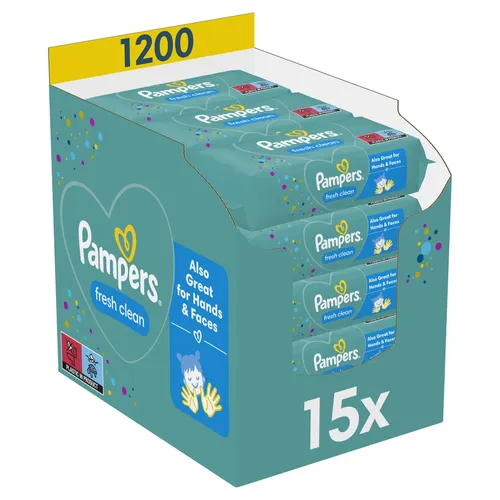 Pampers Feuchte Tücher Fresh Clean 1200 Stück