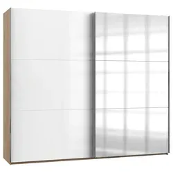 Schwebetürenschrank Level 36D ca. 250x216x65 cm Weiß