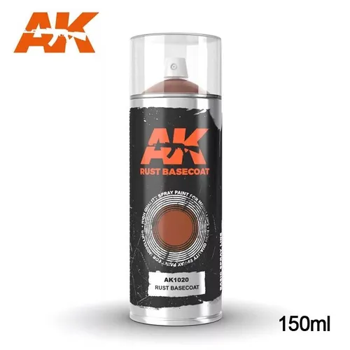 AK Interactive AK1020 - Rust Basecoat - Spray 150ml - Neu