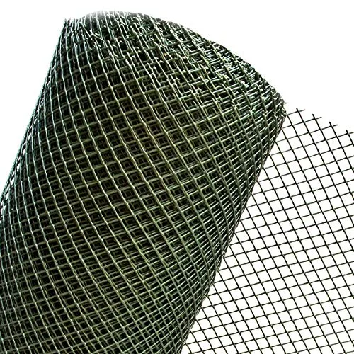 HaGa® Kunststoffzaun 1m Höhe - Robuster Gartenzaun - Maschendrahtzaun mit hoher Temperaturbeständigkeit, verrottungsfest und witterungsbeständig durch UV-Schutz, ideal für langlebige Gartenlösungen.