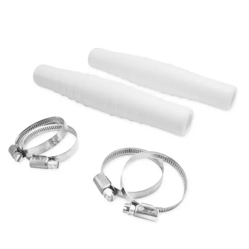 Schlauchverbinder Set I ø 32-38mm I 2 Doppeltüllen mit Schlauchschellen I bm_207