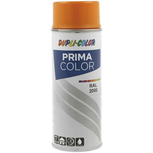Dupli-Color Lackspray Prima 400ml gelb orange glänzend RAL 2000