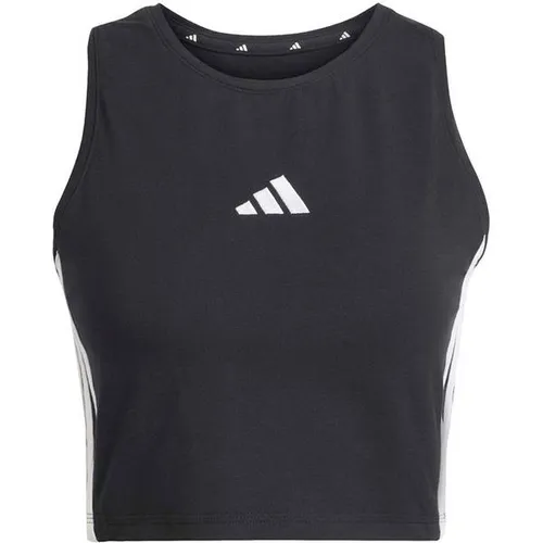 ADIDAS Damen Top ESSENTIALS 3-STREIFEN GEPOLSTERTES - Stylisches, gepolstertes Tanktop für Damen von ADIDAS. Ideal für Alltag und Freizeit, bietet es Komfort und eine schlanke Passform. Mit Rundhalsausschnitt und ikonischem Design ist es die perfekte Wahl für einen sportlichen Look.