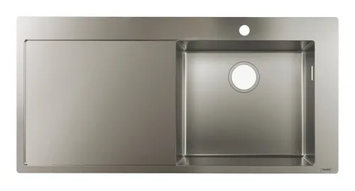 Einbauspüle 450 S715-F450 mit Abtropffläche von Hansgrohe