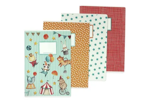 PAPIERDRACHEN Schulheft Schulhefte Set - DIN A4