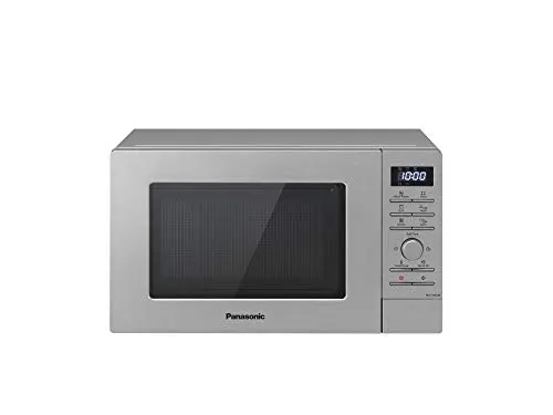 Panasonic NN-J19KSMEPG Mikrowelle mit Grill - Mikrowelle mit 20 Litern und integriertem 1000 W Grill für schnelles und gesundes Kochen. 9 automatische Programme und elegantes Design machen sie ideal für jede Küche.