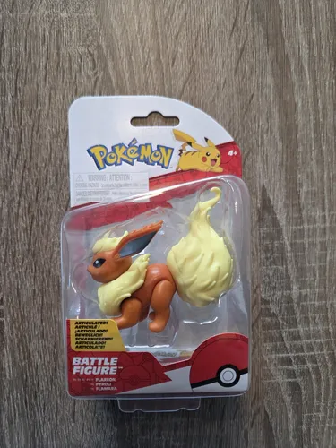 Pokemon Battle Figuren Pack Flamara (Flareon) NEU: Pokemon Actionfigur ca. 6cm