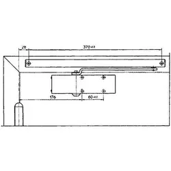 Gleitschiene TS 1500 G, silber - Hochwertige Gleitschiene für Schubladenauszüge, ohne Feststellung, sorgt für reibungslosen und leisen Betrieb.