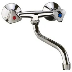 Wand-Spültisch-Zweigriffmischer Etou