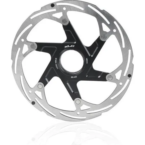 XLC Bremsscheibe BR-X82 CenterLock Ø 180/1,8 mm - Bremsscheibe für optimale Bremsleistung, CenterLock-System für einfache Montage, ideal für sportliche Fahrräder.