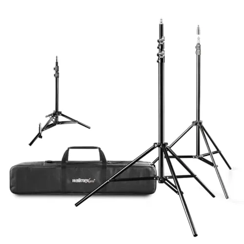 Walimex Lampenstativ-Set mit Tasche (4-teilig) von Walimex Pro
