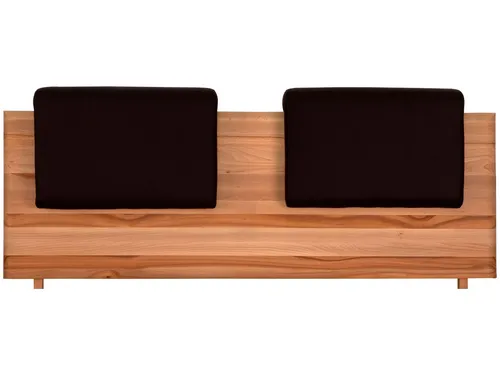 fornera Multi-Stützkissen f30, 2er Set - Stützkissen aus hochwertigem Kunstleder in midnight black, feucht abwischbar und ideal für Bett und Sofa, bietet optimalen Komfort und Unterstützung.