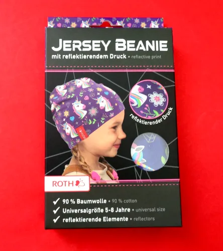 ROTH Kinder-Jersey-Mütze ReflActions FUN 