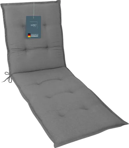 LILENO HOME Sonnenliege Auflage in grau von DiscountDeal24