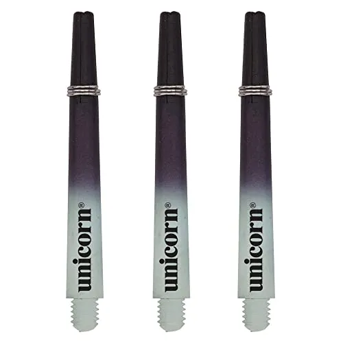 Unicorn Gripper 3 Two-Tone Small Thread Schaft, schwarz/weiß, Short 34.4 mm
