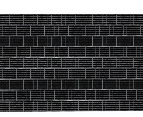 zaunzu Sichtschutzstreifen STRIPE - Bedruckter Sichtschutz 2,5m x 1,8m, (1 Rolle, Motivdruck Sichtschutzstreifen), Einfarbiger Druck für Doppelstabgitter