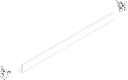 Dometic Frontblenden-Endkappe weiß rechts für PW1500 von Dometic