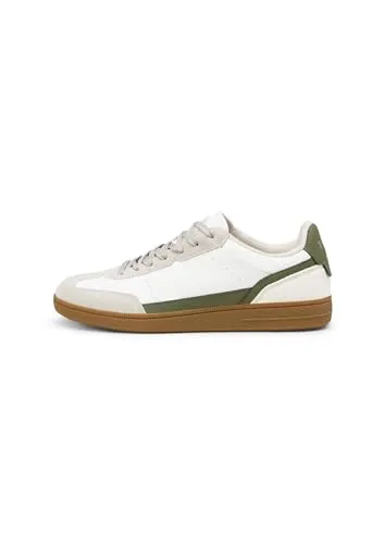 Marc O'Polo Leder Sneaker - Zeitloser Sneaker aus hochwertigem Leder mit filigranem Stanzmuster. Das gepolsterte Wechselfußbett sorgt für individuellen Komfort und Anpassungsfähigkeit.