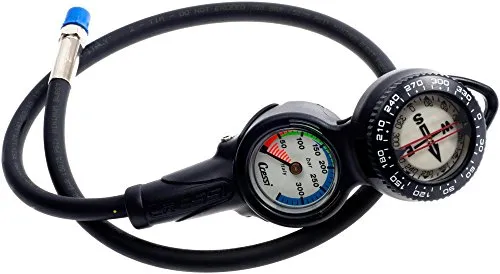 Cressi Konsolen Console 2 Compass+Pressure Gauge Bar, KC764350