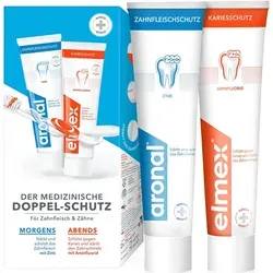 Aronal/elmex Doppelschutz Zahnpasta