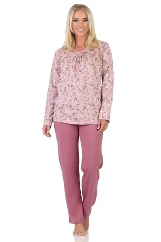 Produktbild Normann Fraulicher Damen Pyjama Schlafanzug
