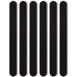 6er Set Nagelfeile 100/180 für Gelnägel - Doppelseitige Profi-Qualität - Vielseitige Nagelfeilen für Maniküre und Nagelschönheit. Langlebig und leicht zu reinigen, ideal für Naturnägel und Acrylnägel. Perfekt für Nail Art Liebhaber und als Geschenk!