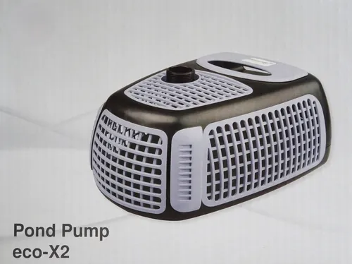 Messner Teichpumpe eco-X2 - 4500 - Energiesparende Filterpumpe mit einer Fördermenge von 4.900 l/h, ideal für Koi-Teiche und Bachläufe. Einfache Installation und modernes Design.