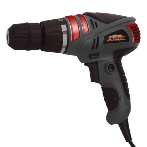 MAUK Elektro Bohr Schrauber 10 mm - Bohrmaschinen für vielseitige Anwendungen, leicht und drehmomentstark mit umschaltbarem Rechts-/Linkslauf und einstellbarem Drehmoment für präzises Arbeiten.