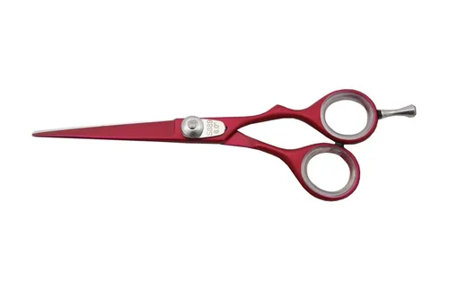 Suntachi Haarschneideschere Model S-889 6 Zoll Offset rot