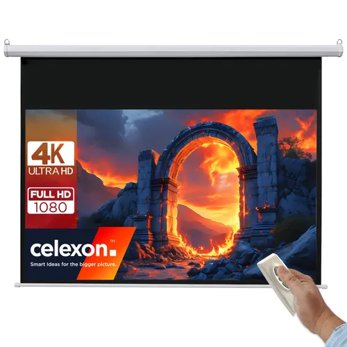 celexon Basic Motor-Leinwand 90